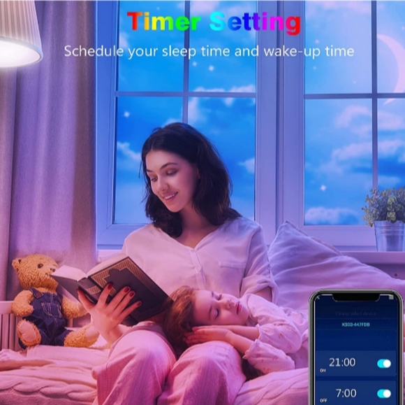 New. Smart led strip lights. - Picture 3 of 5